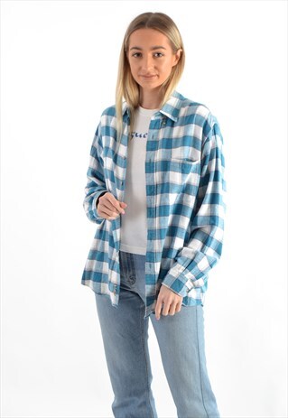 BLUE CHECK SHIRT GRS1396