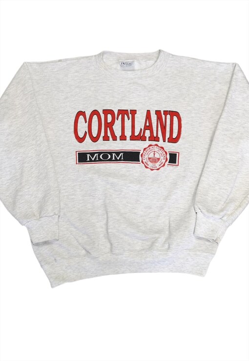  Vintage 1980s Style Cortland NY T Shirt : Clothing, Shoes &  Jewelry