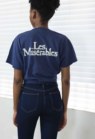 VINTAGE LES MISERABLES BROADWAY T-SHIRT 90S M 6.6