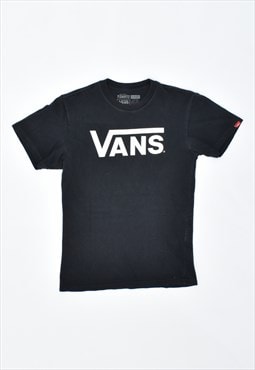 Vintage 90's Vans T-Shirt Top Black