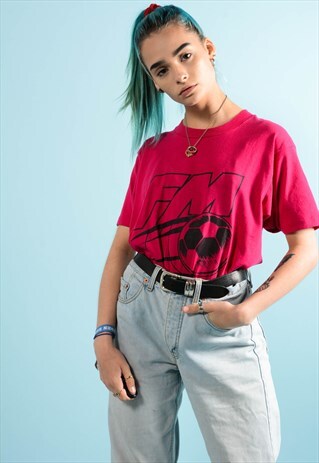 RETRO FM SOCCER TEE SHIRT