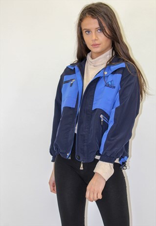 VINTAGE ADIDAS JACKET WITH LOGO ON BACK