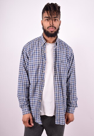 RALPH LAUREN MENS VINTAGE SHIRT LARGE MULTI CHECK 90'S