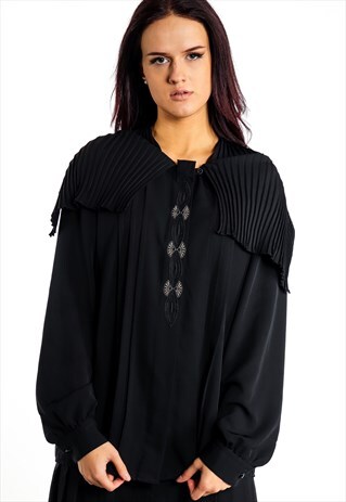 VINTAGE EMBROIDERED BLOUSE ACBL76
