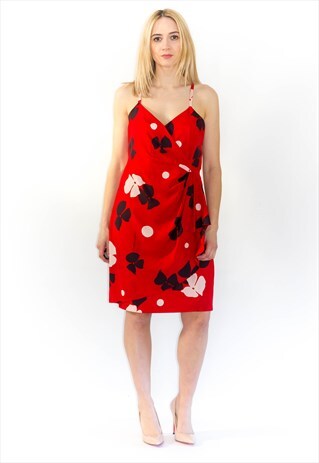 LUISA SPAGNOLI DESIGNER FLORAL DRESS