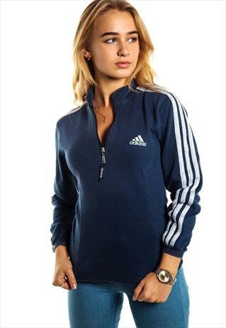 VINTAGE ADIDAS 1/4 ZIP JACKET J1866