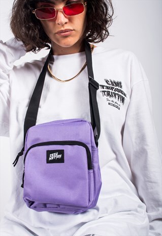CROSSBODY BAG IN PURPLE