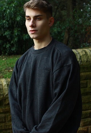 VINTAGE DARK GREY UMBRO SWEATSHIRT