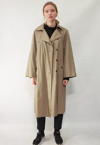 VINTAGE 80' BEAUTIFUL CLASSIC BEIGE LIGHT COAT