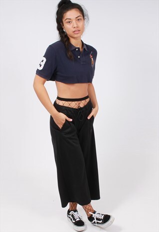 VINTAGE RALPH LAUREN CROPPED POLO SHIRT
