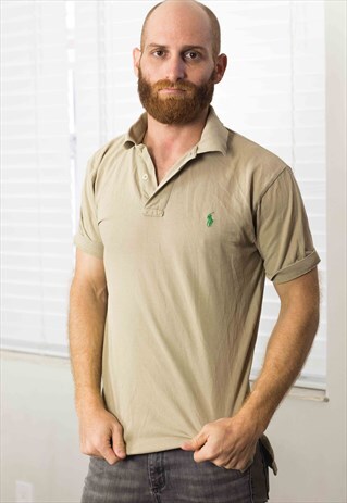 VINTAGE POLO RALPH LAUREN SHIRT LOGO 90S S 9.2