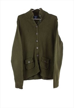 Vintage Chaps Cardigan in Green XL
