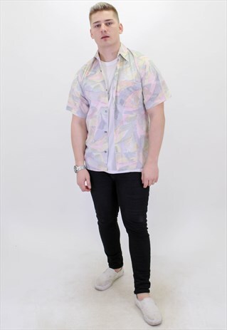 VINTAGE PATTERN FESTIVAL SHIRT