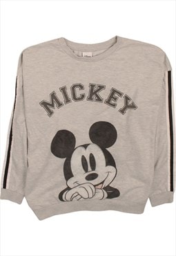 Disney 90's Mickey Mouse Crew Neck Sweatshirt Large (missing