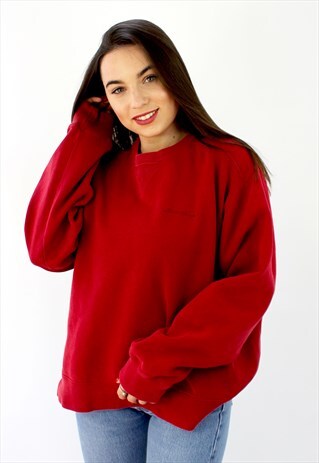 90'S VINTAGE RED SWEATSHIRT