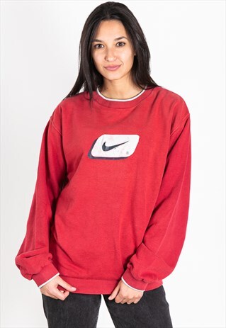 VINTAGE 80S NIKE CREWNECK SWEATSHIRT / S2084