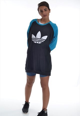 VINTAGE ADIDAS SWEATSHIRT BLUE