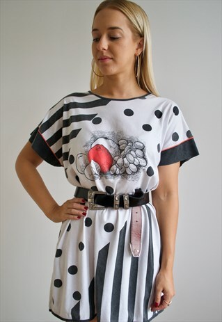 VINTAGE 80'S DRESS
