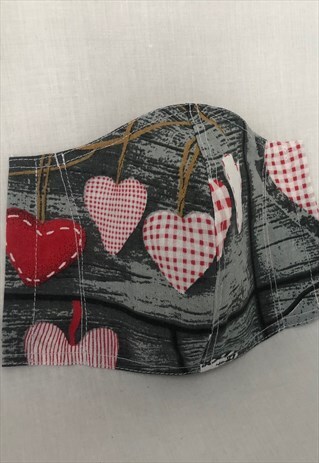 I DON'T HAVE A WOODEN HEART FACE COVERING