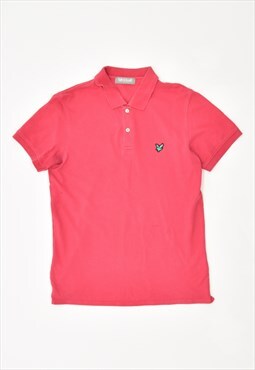 Vintage 00' Y2K Lyle & Scott Polo Shirt Pink