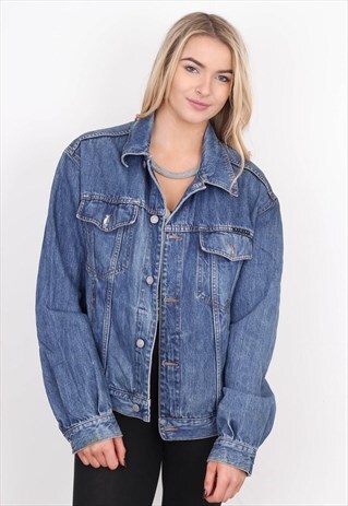 VINTAGE SISLEY DENIM JACKET /CVDJ 010