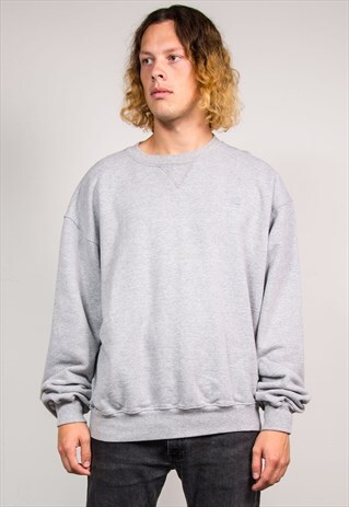VINTAGE 90'S CHAMPION GREY SWEATSHIRT JUMPER