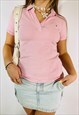 Vintage Tommy Hilfiger Pink Polo Shirt