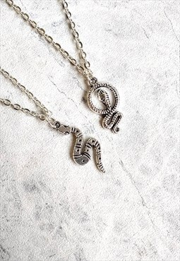 Medusa Snake 2 Necklace Set