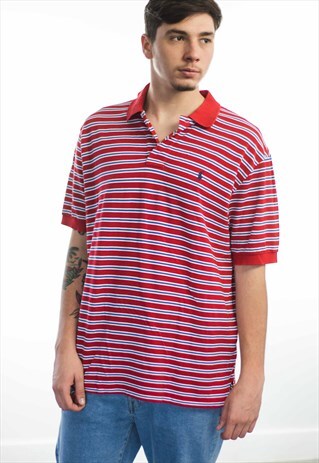 VINTAGE POLO RALPH LAUREN LOGO SHIRT 90S XL 8.6
