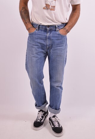 LEVI'S 505 A VINTAGE JEANS W33 L34 BLUE 90S