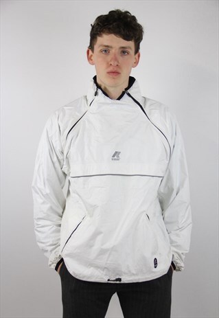 VINTAGE K-WAY LIGHT RAIN JACKET