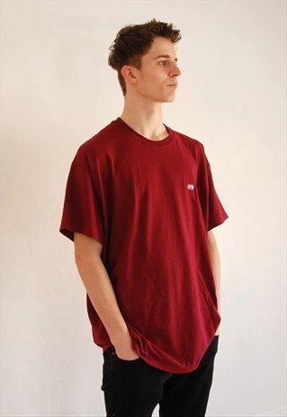 G&G UNISEX BURGUNDY 2G TEE