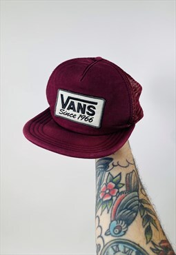 Vintage Vans Skater Snapback Hat Cap