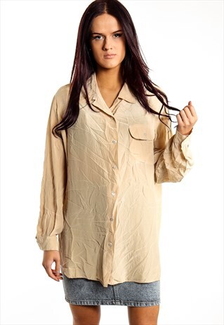 VINTAGE SILK BLOUSE ACBL27