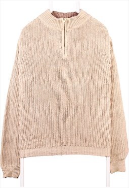 Vintage 90's Woolrich Jumper / Sweater Quarter Zip Knitted