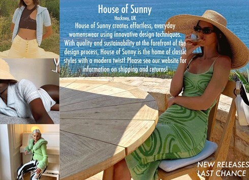 house of sunny green cardigan
