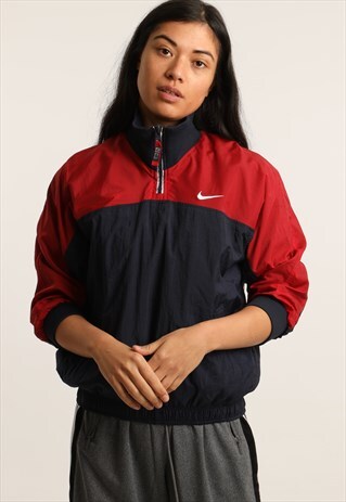VINTAGE NIKE REVERSIBLE PULLOVER JACKET