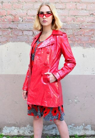 70S VINTAGE RED COAT