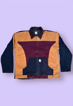 Vintage Reworked Carhartt one of a kind detroit jacket coat