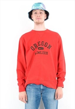 NIKE Vintage L Men Oregon Casual Sweater Sweatshirt Pullover