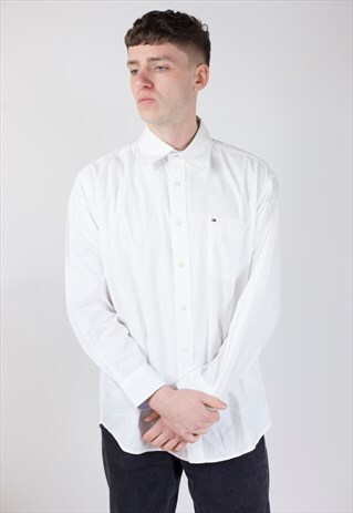 VINTAGE TOMMY HILFIGER WHITE SHIRT