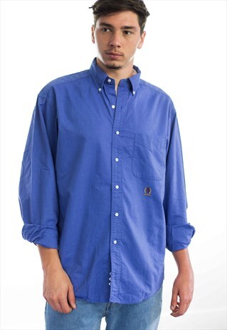 VINTAGE TOMMY HILFIGER LOGO SHIRT 90S X 12.2