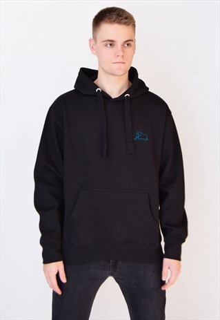 BLACK ELEPHANT (BLUE) HOODIE