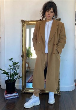 Brown vintage Burberry coat, Size M