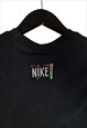 NEW NIKE CROPPED TANK TOP SIZE SMALL IN BLACK ACID WASH 