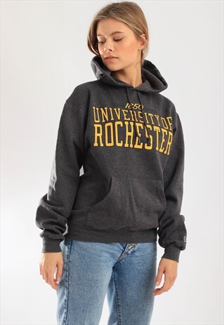 VINTAGE CHAMPION HOODIE GREY