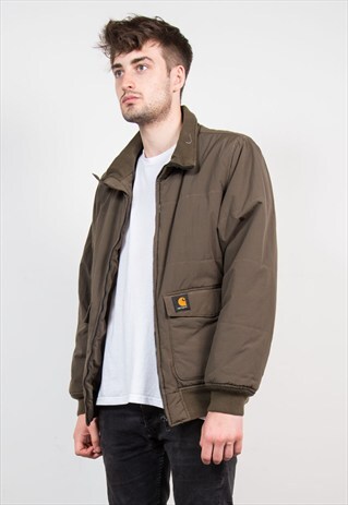 CARHARTT BROWN BOMBER JACKET