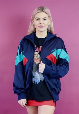 VINTAGE 90'S ADIDAS TRACK TOP BOMBER JACKET