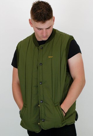 VINTAGE BARBOUR QUILTED GILET