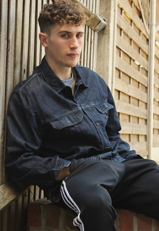 VINTAGE / 80'S / DENIM / BLUE JACKET